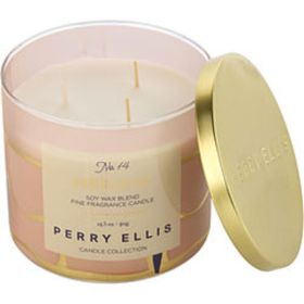 Perry Ellis Pink Clay By Perry Ellis Scented Candle 14.5 Oz For Anyone