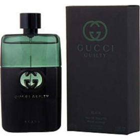 Gucci Guilty Black Pour Homme By Gucci Edt Spray 3 Oz (new Packaging) For Men