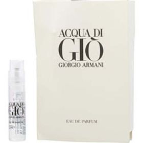 Acqua Di Gio By Giorgio Armani Eau De Parfum Spray Vial On Card For Men