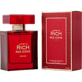 Johan B Rich Red Icone By Johan B Edt Spray 3.0 Oz For Men