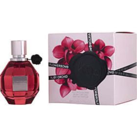 Flowerbomb Ruby Orchid By Viktor & Rolf Eau De Parfum Spray 1.7 Oz For Women