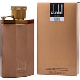 Desire Bronze By Alfred Dunhill Edt Spray 3.4 Oz For Men