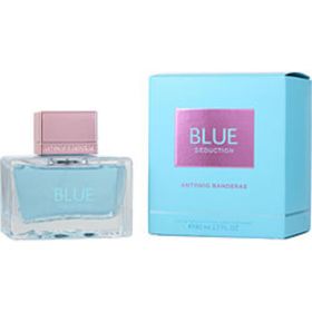 Blue Seduction By Antonio Banderas Edt Spray 2.7 Oz (new Packaging) For Women