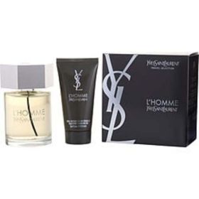 L'homme Yves Saint Laurent By Yves Saint Laurent Edt Spray 3.3 Oz & All Over Shower Gel 1.6 Oz For Men