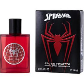 Spiderman Black By Marvel Edt Spray 3.4 Oz (for Men) (new Packaging) For Men