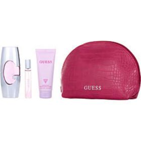 Guess By Georges Marciano Eau De Parfum Spray 2.5 Oz & Body Lotion 3.4 Oz & Eau De Parfum Spray 0.5 Oz For Women