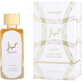 Lattafa Hayaati Gold Elixir By Lattafa Eau De Parfum Spray 3.4 Oz For Men