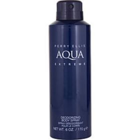 Perry Ellis Aqua Extreme By Perry Ellis Body Spray 6 Oz For Men