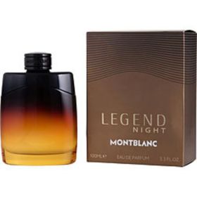 Mont Blanc Legend Night By Mont Blanc Eau De Parfum Spray 3.3 Oz (new Packaging) For Men