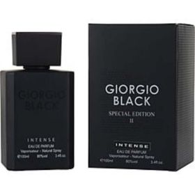 Giorgio Black Intense By Giorgio Group Eau De Parfum Spray 3.4 Oz (special Edition Ii) For Men