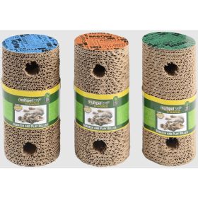 Cardboard Scratcher Roller (Assorted Colors) Size: 7.5"