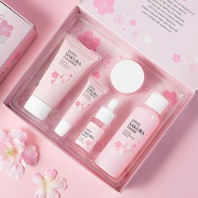 Moisturizing And Moisturizing Essence Face Cream Skin Care Kit (Option: 5pcs)