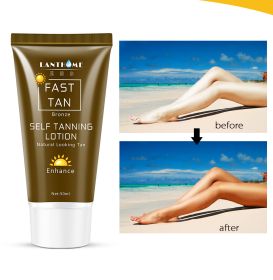 Tanning Cream Body Lotion (Color: Brown)