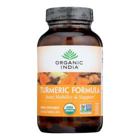 Organic India Usa Whole Herb Supplement, Tumeric - 1 Each - 180 VCAP (SKU: 2216505)